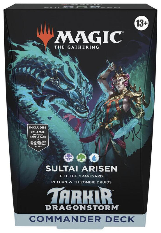 Magic The Gathering: Tarkir Dragonstorm Commander Deck (Sultai)