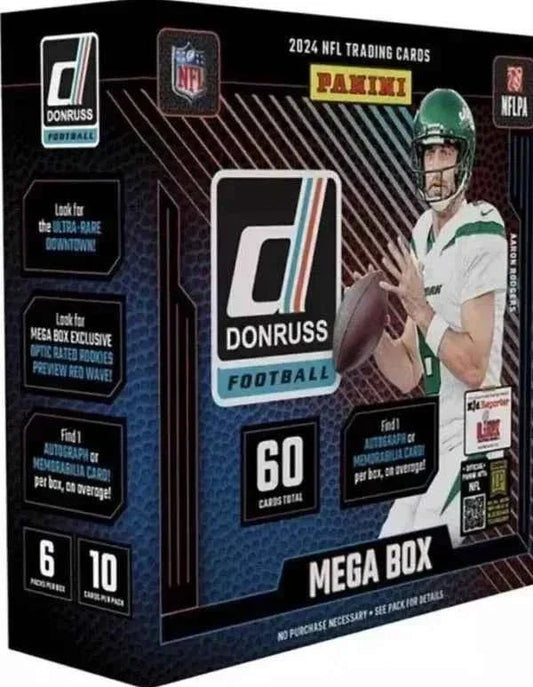 2024 Panini Donruss Football Mega Box (Red Wave) - CardVault Store