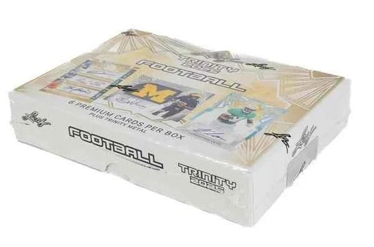 2025 Leaf Trinity Football Hobby Box - CardVault Store