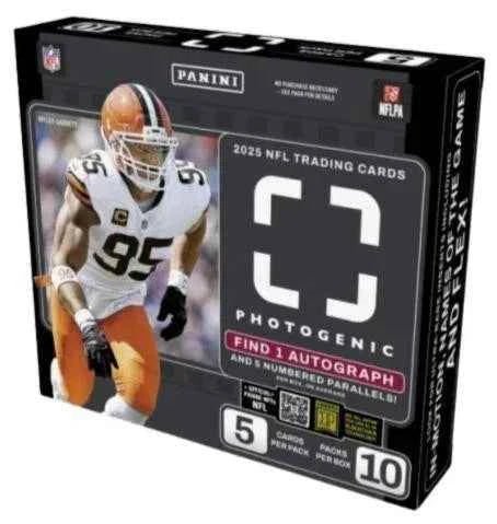 2025 Panini Photogenic Football Hobby Box - CardVault Store