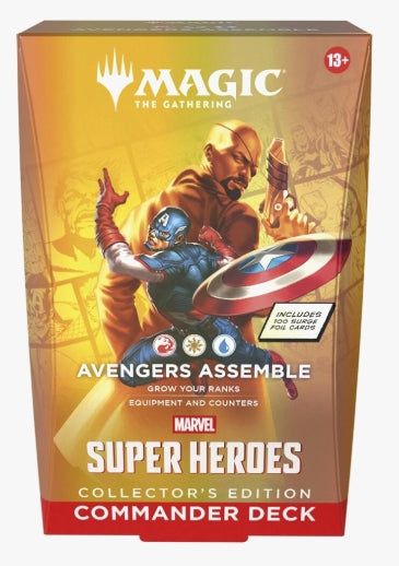 Magic the Gathering: Marvel Super Heroes Collector Commander Deck - Avengers Assemble