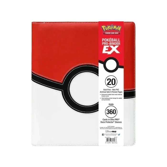 PokÃ© Ball Premium 9-Pocket PRO-Binder for PokÃ©mon - CardVault Store