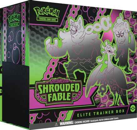 Pokemon Scarlet and Violet: Shrouded Fable Elite Trainer Box