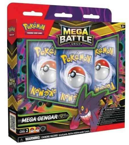 Pokemon TCG: Mega Battle Mega Gengar EX Deck